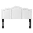 thumbnail image 3 of Headboard, Full Queen Size, Velvet, White, Modern Contemporary Urban Design, Bedroom Master Guest Suite, 3 of 10