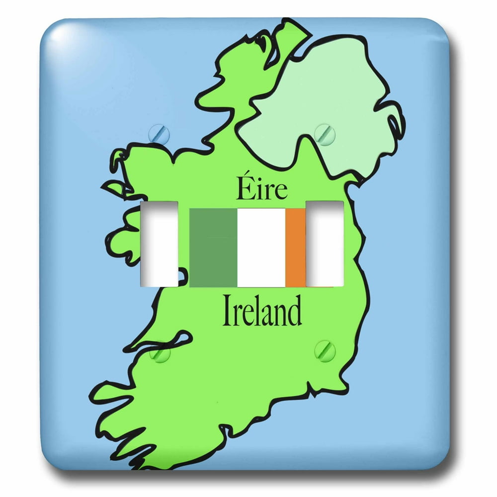 map and flag of ireland        <h3 class=