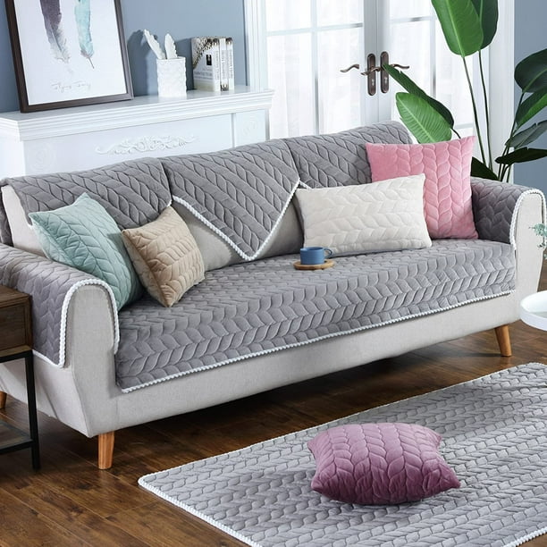 Ostepdecor Couch Cover Sofa Sectional Covers Anti Slip Slipcover For Dogs Cats Pet Love Seat 3 Cushion Grey 36 X 70 Inches Com - Pet Covers For Sectional Sofa Ostepdecor Couch Cover Sofa Sectional Covers Anti Slip Slipcover For Dogs Cats Pet Love Seat 3 Cushion Grey 36 X 70 Inches Com - Pet Covers For Sectional Sofa