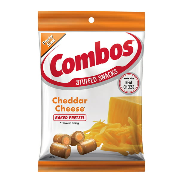 Combos Cheddar Cheese Pretzel Baked Snacks 15 Oz