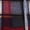 B1_Red, variant on Plus Size Red Plaid Color Block Patchwork Hooded Drawstring Two-Piece Streetwear Set Irregular Flared Hem Long Sleeve Tunic & Faux Distressed Ripped Denim Print High Waist Leggings