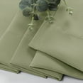 thumbnail image 7 of OVZME Sage Green Blackout Curtains 108 Inches Long for Patio Sliding Door, 2 Panel Set of Thermal Insulated Light Reducing Drapes, Modern Rod Pocket Window Treatment for Living Room, 50Wx108L, 7 of 7