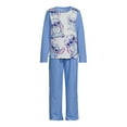 thumbnail image 6 of Girls Licensed Character Long Sleeve Top and Pants Sleep Set,  2-Piece, Sizes 4-12, 6 of 6