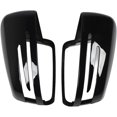thumbnail image 1 of Yazoeia Rearview Mirror Cover, Rounded Edges, 2 Pieces, Protection, Scratch Resistant, Dustproof, A2128100164, Rearview Mirror Cap for S Class W221 (Glossy Black) CJC912-26714, 1 of 9