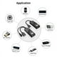 thumbnail image 2 of Extensor USB 2.0 A Través de Cable Ethernet Cat5, Cat5E y Cat6. Transfiere Hasta 100 M A un Receptor RJ45 con Adaptador de Corriente DC5V/2A (EE. UU.), 2 of 5
