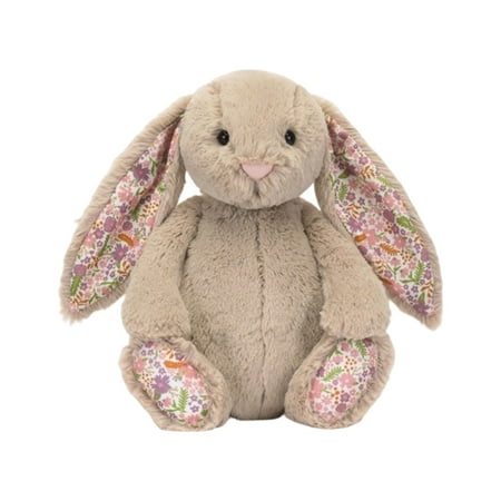 ValHome Beige Bunny Easter Bunny Plush Toys – 11.8 Blossom Cozy Cuddle Floral Ears Bunny Stuffed Animals Huggable Pillow – Spring Easter Basket Stuffer Birthday Gifts for Kids (Brown) ValHome Beige Bunny Easter Bunny Plush Toys – 11.8 Blossom Cozy Cuddle Floral Ears Bunny Stuffed Animals Huggable Pillow – Spring Easter Basket Stuffer Birthday Gifts for Kids (Brown)