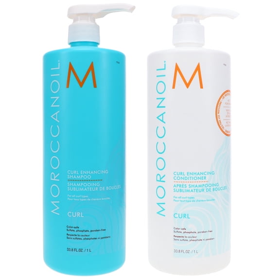 Moroccanoil Curl Enhancing Shampoo 33.8 oz & Conditioner 33.8 oz Combo Pack