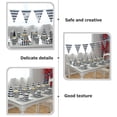 thumbnail image 2 of OUNONA 36Pcs Disposable Paper Popcorn Containers for Snacks and Small Packaging, 2 of 7