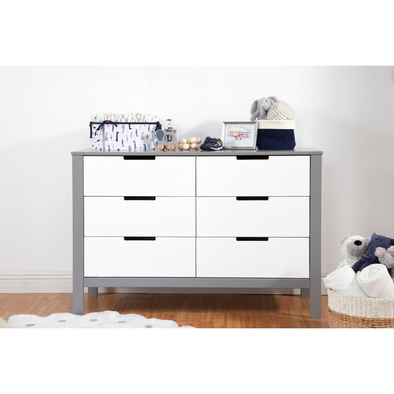 slim fit dress slacks Carter's by DaVinci Colby 6-Drawer Dresser, White