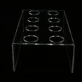 thumbnail image 3 of Rejilla para hornear conos de cupcakes, 8 agujeros, soporte para helados, soporte para conos, ayudante de cocina Transparente, 3 of 9