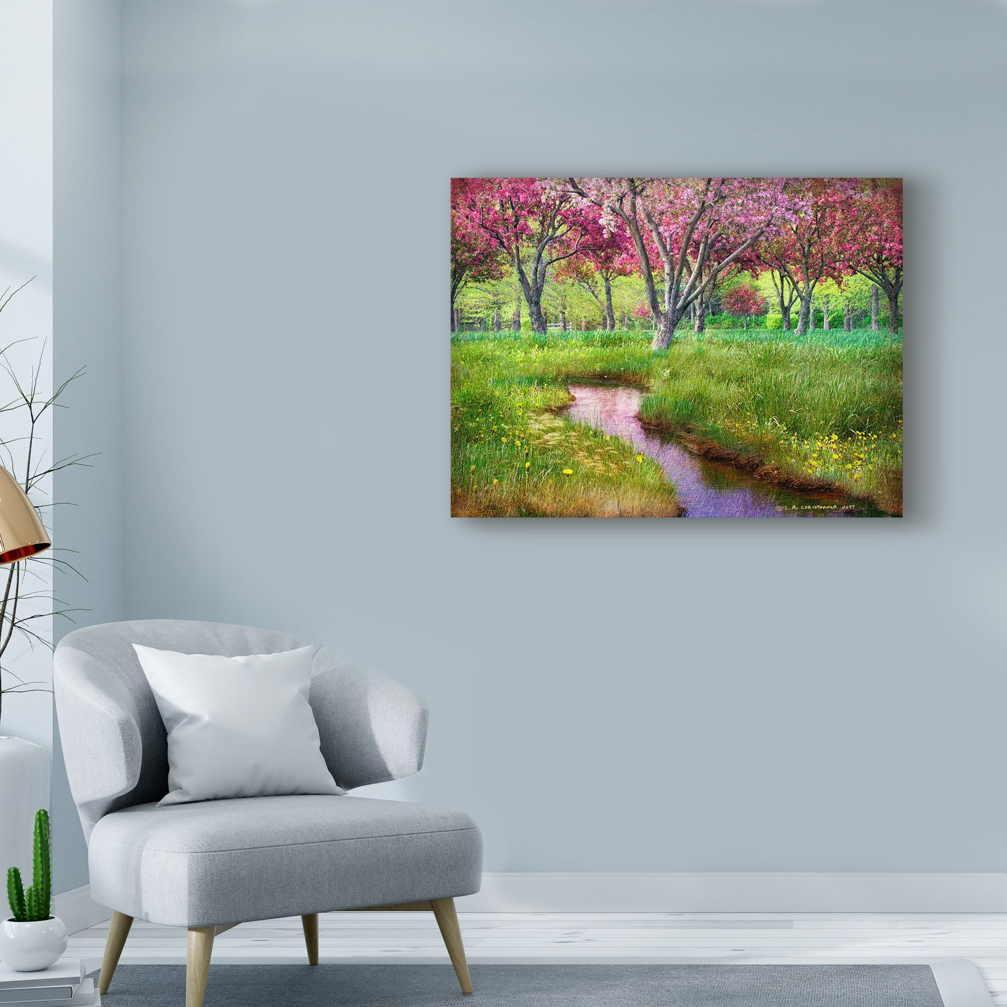 Trademark Fine Art 'Summer Spring' Canvas Art by Chris Vest