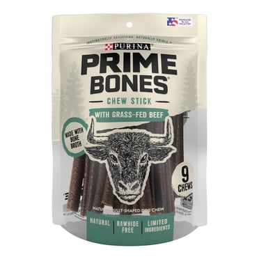 PetSafe Natural Rawhide Rings Refill Pack - 60 Rings For Busy Buddy Dog Toys, Peanut Butter & Original Flavors