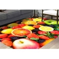 thumbnail image 2 of Fruits Rugs, Kitchen Rug, Summer Rug, Modern Rug, Salon Decor Rug, 3D Printed Rug, Colorful Rug, Kitchen Rug, Front Door Rug, Luxury Rug, 3.3'x6.5' - 100x200 cm, 2 of 4