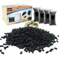 thumbnail image 1 of KEEPOW 4-Pack Activated Charcoal Refills for Lomi Kitchen Composter, Odor Absorbing Carbon Filter Replacement for Lomi Smart Waste Electric Compost Bin Filters for Indoor Use, 1 of 7