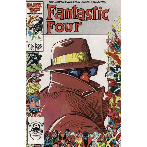 Fantastic Four (Vol. 1) #296 VF ; Marvel Comic Book