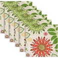 thumbnail image 6 of GZHJMY Flowers Napkins Table Decorations Napkin Set for Gift Giving, Dining, Parties 20 x 20in, 6 of 7