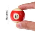 thumbnail image 3 of 25mm Plastic Billiard Balls Set - Mini Pool Balls for & Game Accessories, 3 of 7