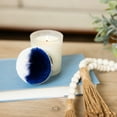 thumbnail image 2 of Pavilion Gift Company - Blue & White - 2.75" Pom Pom Lid, 2 of 6