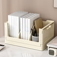 thumbnail image 1 of TopLLC Panier de Rangement Multifonctionnel en Plastique pour Bureau, Boîte de Rangement Pliable pour Chambre, 1 of 7