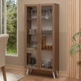 thumbnail image 2 of Mueble Armario de Vidrio Madesa 2 Puertas Con Pies MM, 2 of 5