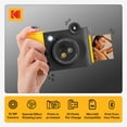 thumbnail image 3 of Kodak Smile+ Wireless 2x3 Digital Instant Print Camera with Effect Lenses, Black, 3 of 9