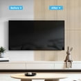 thumbnail image 6 of Yeslife 6-Pack Peel and Stick PVC Wood Slat Wall Panels, 48.03 in. x 15.75 in., Herringbone Oak Wood Finish, Thickened 3D Decorative Wall Panels for Living Room, Bedroom & Office, 6 of 8