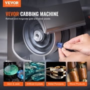 HCY Cabbing Machine, 6 1/4HP 1800rpm Efficient, Lapidary Rock Grinder Polisher With Lamp & Water Pump, Gem Faceting Machine, Rock Grinding Machine for Gem Jade Stone, Create Cabochons for Necklaces