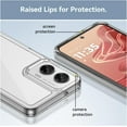 thumbnail image 5 of Case for Moto G35 5G,Moto G35 5G Case,Transparent TPU+PC Acrylic Protective Military Grade  Heavy Duty Shockproof Protection Phone Case for Motorola Moto G35 5G (Clear), 5 of 16