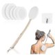 thumbnail image 1 of Lotion Applicator For Back, Long Handle Back Body Lotion Applicator With 6 Replaceable Pads & Hook F TW, 1 of 5