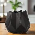 thumbnail image 6 of Isari Sloped Geometric Ceramic Planter, 6 of 10