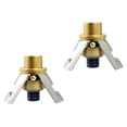 thumbnail image 5 of 2 piezas de acero inoxidable Tapón de vino Sellador al vacío Tapón de botella de vino espumoso Tapón de champán sellado con escala Tim (dorado), 5 of 5