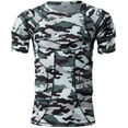 thumbnail image 1 of TUOYR Padded Compression Shirt Chest Protector Undershirt for Football Soccer Paintball Shirt L, 1 of 7