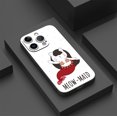 thumbnail image 3 of Funda para teléfono plateada colorida de doble capa mate llena de diversión para iPhone 15 Pro Max 14 13 12 Pro 11: ¡la máxima protección!, 3 of 4