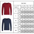 thumbnail image 3 of Haut Décontracté en Tricot à Col Rond Homme Slim Fit Pull-Over, 3 of 3