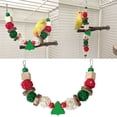 thumbnail image 2 of Small Chew Toy for Bird Parrots Chewing Toy Christmas Corn Cluster for Chewing Teeth Grinding, 2 of 8