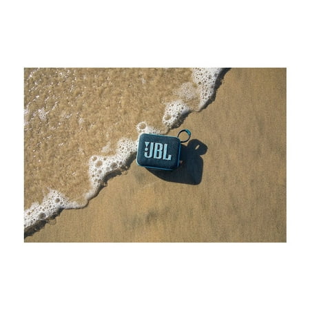 JBL Go 4 Ultra-Portable Waterproof Bluetooth Speaker, Blue