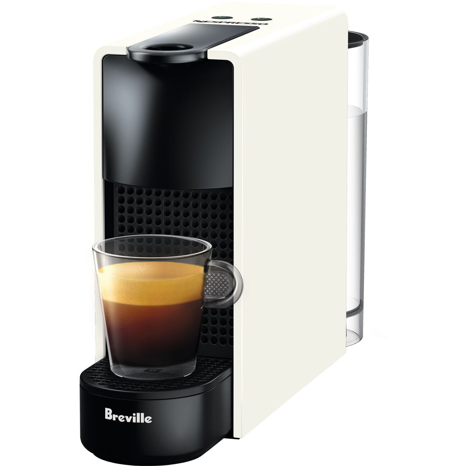 Breville Nespresso Essenza Mini Single-Serve Machine in Pure White 