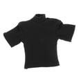 thumbnail image 4 of 1/12 Scale Men Figures T Shirt Mini Clothing for 6in Male Action Figures Accs black, 4 of 8