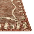 thumbnail image 4 of Liora Manne Carmel Dragonfly Indoor Outdoor Area Rug Red, 4 of 7