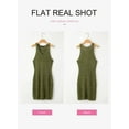 thumbnail image 6 of Womens Swimwear Cover Ups 2024 Summer Crochet Hollow Out Knit Bathing Suit Beach Dresses, 6 of 13