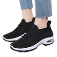 thumbnail image 3 of Ramiter Womens Tennis Shoes Slip on Walking Shoes for Women Arch Support Mesh Comfy Work Shoes,, 3 of 5
