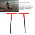 thumbnail image 3 of Motorcycle Exhaust Spring Hook Tool, Fade Proof 1 Pair T Handle Exhaust Spring Hook Comfortable Grip Compact  for Motorbike, 3 of 7