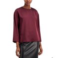 thumbnail image 1 of Alfani Blouse chandail-Over Unie pour Femmes, Violet, Moyen, 1 of 1