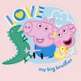 thumbnail image 2 of CafePress - Peppa Pig: Love My Big Brother Long Sleeve Infant T Shirt - Long Sleeve Infant T-Shirt, 2 of 2