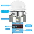 thumbnail image 4 of Commercial Electric Cotton Candy Machine – 980W Countertop Floss Maker – Stainless Steel Bowl, Sugar Scoop, Storage Drawer – Blue – For Home, Parties,Without Lid, 20.5 Inches, 1.4m Plug, 110V, 4 of 7
