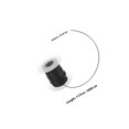 thumbnail image 2 of unbranded Cable Recubierto De Acero Inoxidable Negro Para Jardín Y Uso En Cableado Con Resistencia Prolongada, 2 of 8