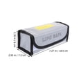 thumbnail image 4 of Shisuyan 2pcs Battery Protective Bags Portable Battery Storage Pouch Battery Safety Pouch, 4 of 8