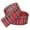 Red 1PCS, variant on Christmas Tartan Plaid Wired Ribbons,1.96 inch Wide Plaid Ribbon Red Green Wired for Christmas,Xmas Wired Edge Plaid Ribbon Winter Holiday Craft Ribbons for Gift Wrapping Christmas Decorations