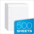 thumbnail image 5 of Oxford Filler Paper, 8 x 10-1/2 Inch Wide Ruled Paper, 3 Hole Punch, Loose Leaf Notebook Paper for 3 Ring Binders, 500 Sheets (62330), White, 5 of 5