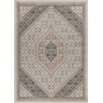 thumbnail image 1 of homeroots home decor 395599 8’ x 10’ Gray and Blush Traditional Area Rug, 1 of 1